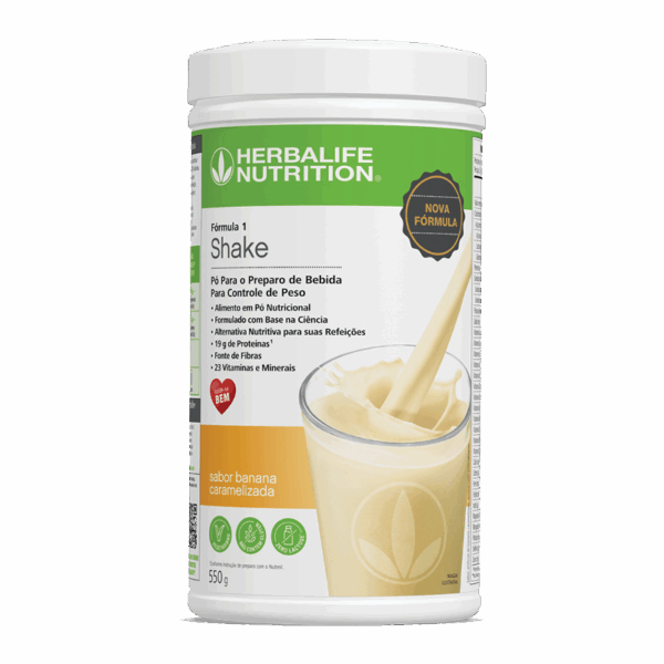 Shake Banana Caramelizada 550g